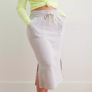 American Eagle Aeries Sunday Soft Midi Skirt - Size Small - NWT!